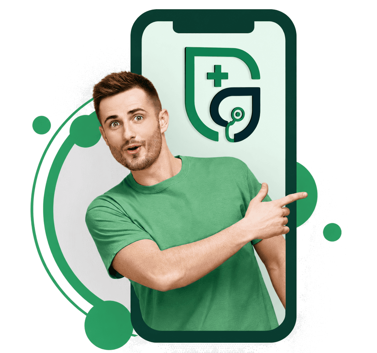 DrGSuite app on a phone